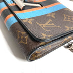 Hermes Wallet Portefeuille Twist Monogram Canvas Brown — view 4