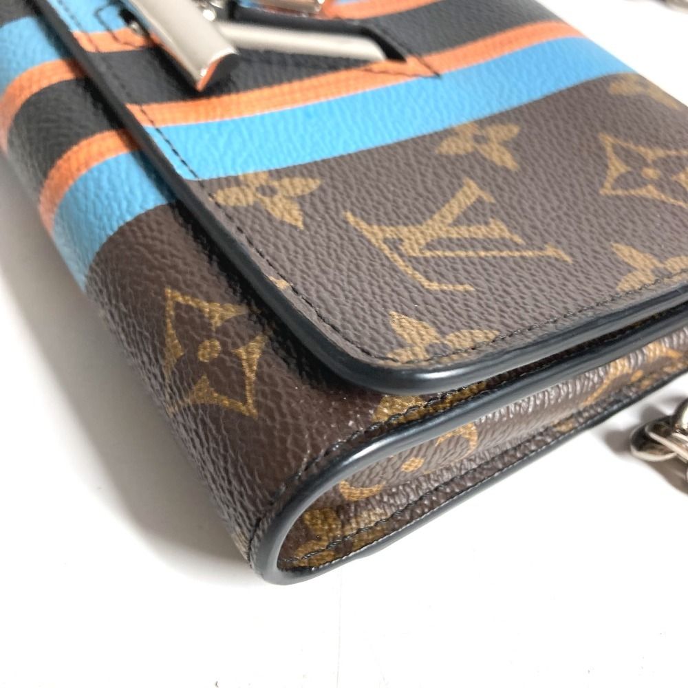 Hermes Wallet Portefeuille Twist Monogram Canvas Brown — view 4