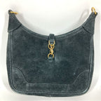 Hermes Shoulder Bag Mini Trim Dobris Black — view 3