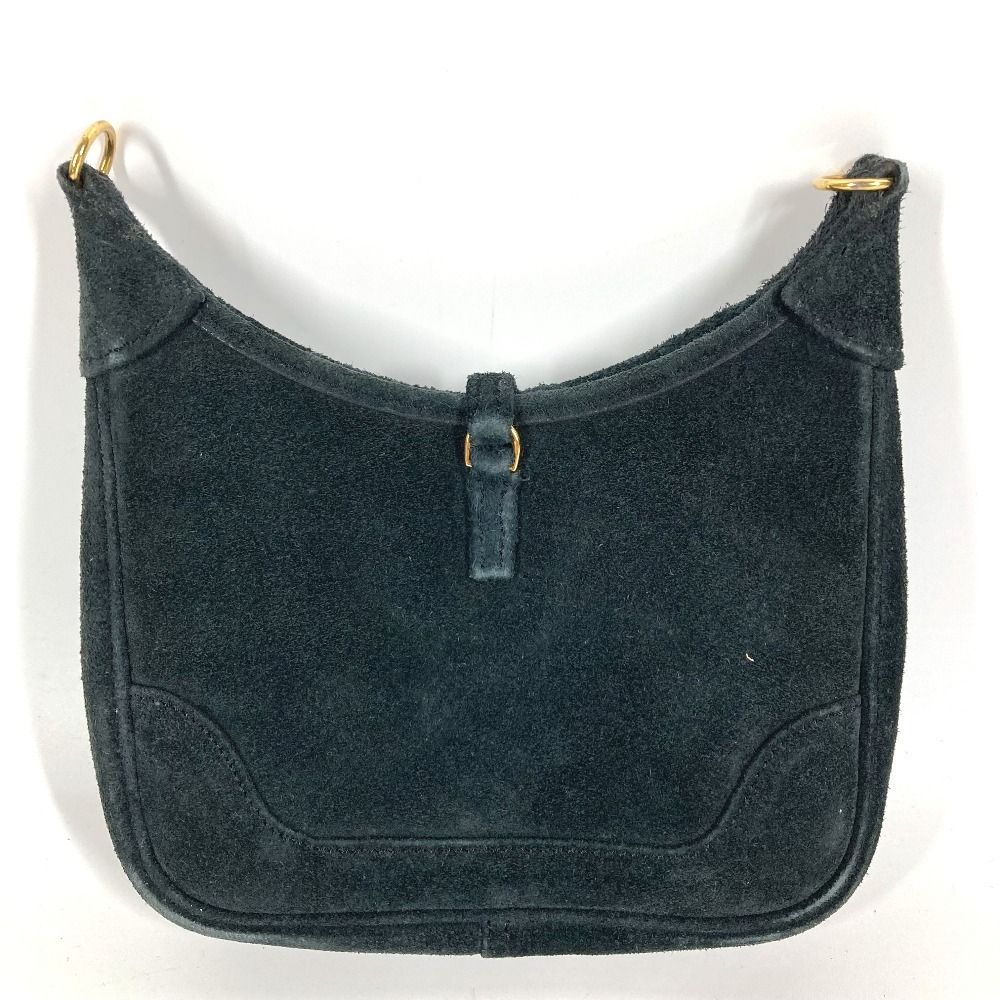 Hermes Shoulder Bag Mini Trim Dobris Black — view 4