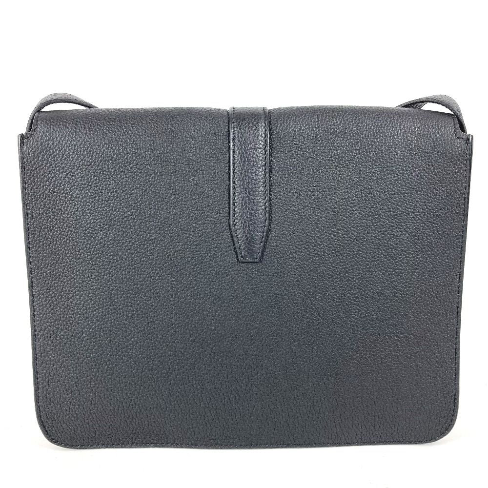 Hermes Shoulder Bag Steve Light Junior Togo Black — view 2