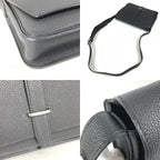 Hermes Shoulder Bag Steve Light Junior Togo Black — view 7