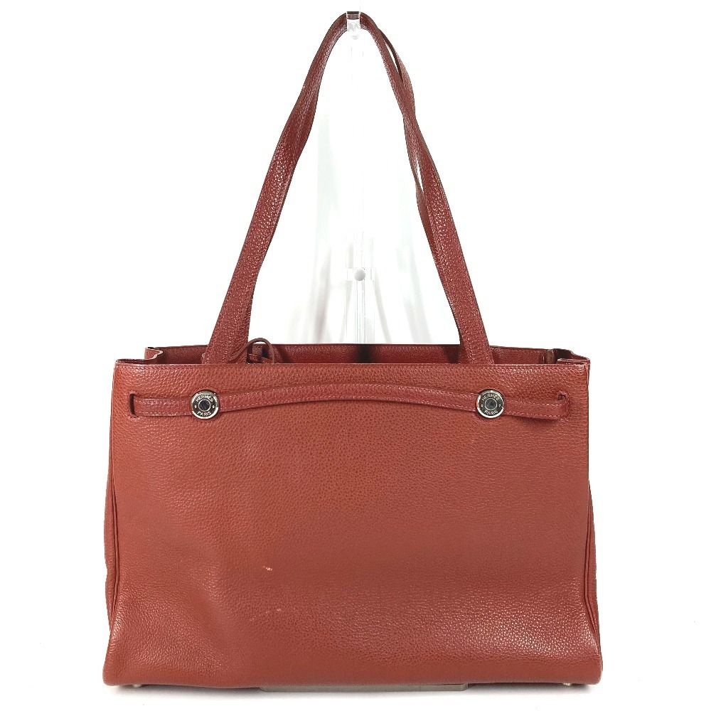 Hermes Shoulder Bag Cabana Leather Brown — view 2