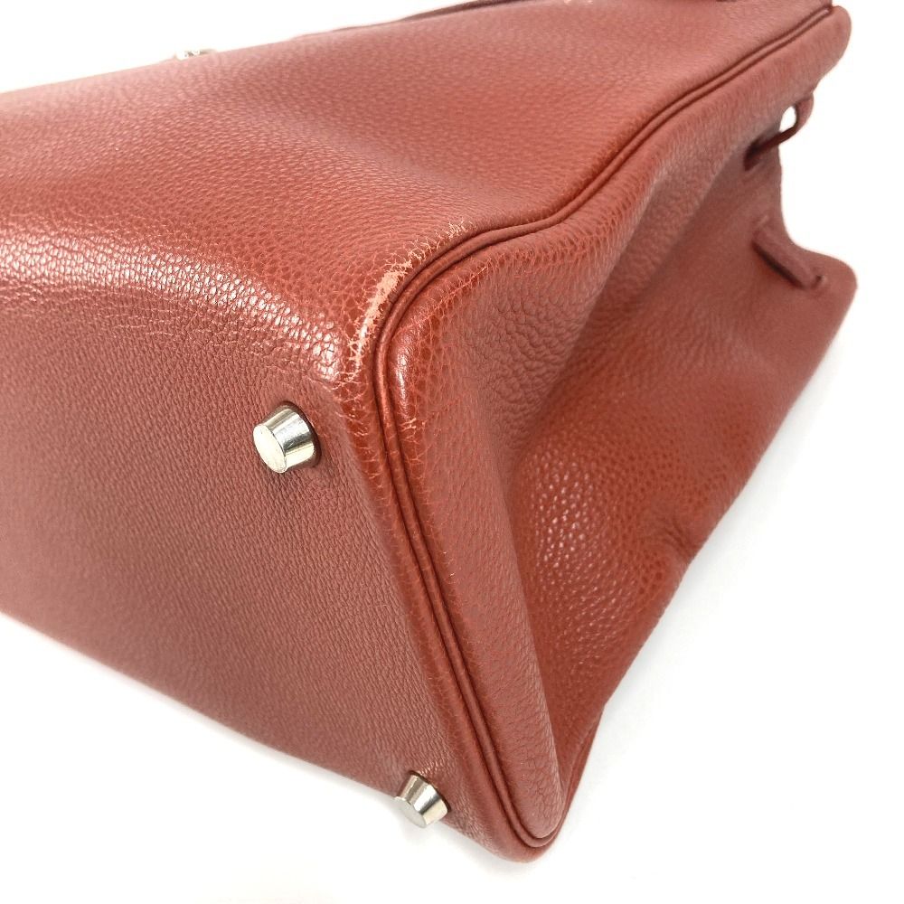 Hermes Shoulder Bag Cabana Leather Brown — view 5