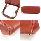 Hermes Shoulder Bag Cabana Leather Brown — view 7