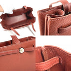Hermes Shoulder Bag Cabana Leather Brown — view 8