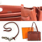 Hermes Shoulder Bag Cabana Leather Brown — view 9