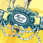Hermes Scarf Carre 90 Silk Orange — view 7