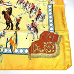 Hermes Scarf Carre 90 Silk Orange — view 6