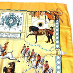 Hermes Scarf Carre 90 Silk Orange — view 4