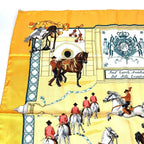 Hermes Scarf Carre 90 Silk Orange — view 3