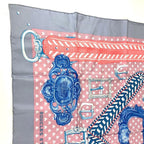 Hermes Scarf Carre 90 Washed Silk Pink — view 5