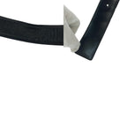 Gucci Guccissima Interlocking Black Silver Leather Belt Buckle — view 9