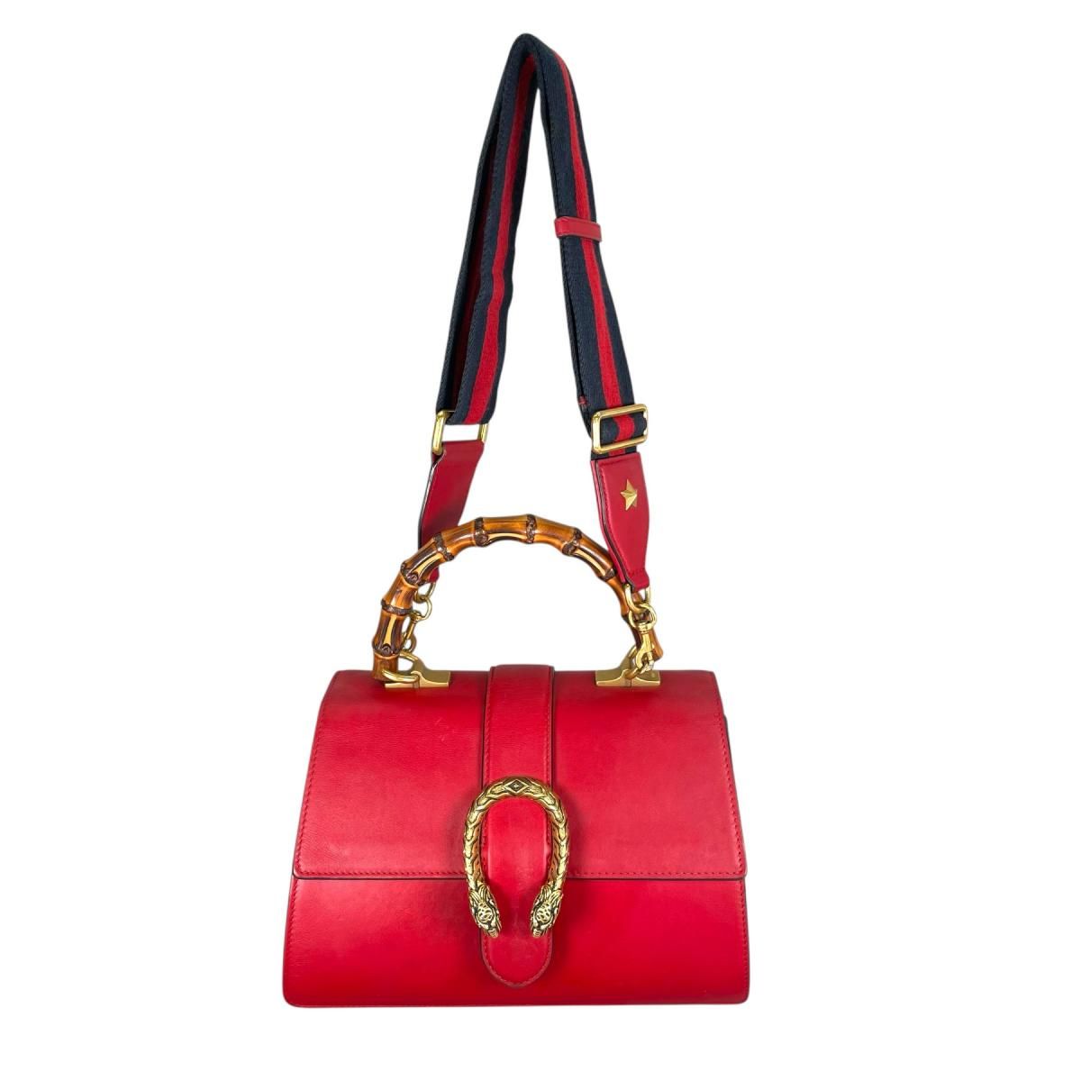 Gucci Dionysus 2-Way Shoulder Bag Bamboo Red — view 2