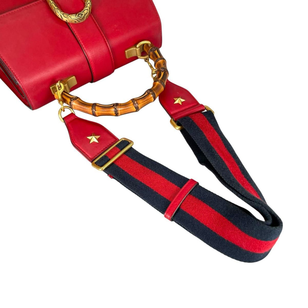 Gucci Dionysus 2-Way Shoulder Bag Bamboo Red — view 6