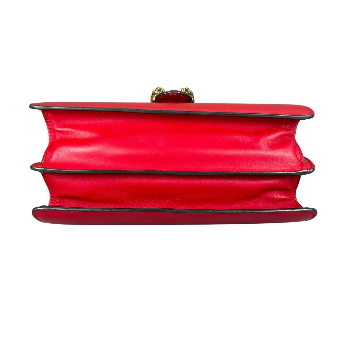 Gucci Dionysus 2-Way Shoulder Bag Bamboo Red — view 5