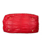 Prada Shoulder Bag Nappa Goful Tote Red — view 5