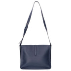 Hermes Ste Bright Togo Blue Nuit Flap Shoulder Bag — view 2