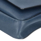 Hermes Ste Bright Togo Blue Nuit Flap Shoulder Bag — view 5