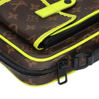 Louis Vuitton Christopher Wearable Wallet Monogram Macassar Shoulder Bag — view 5
