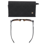 Chanel Side Faux Pearl Oval Eyewear — view 3