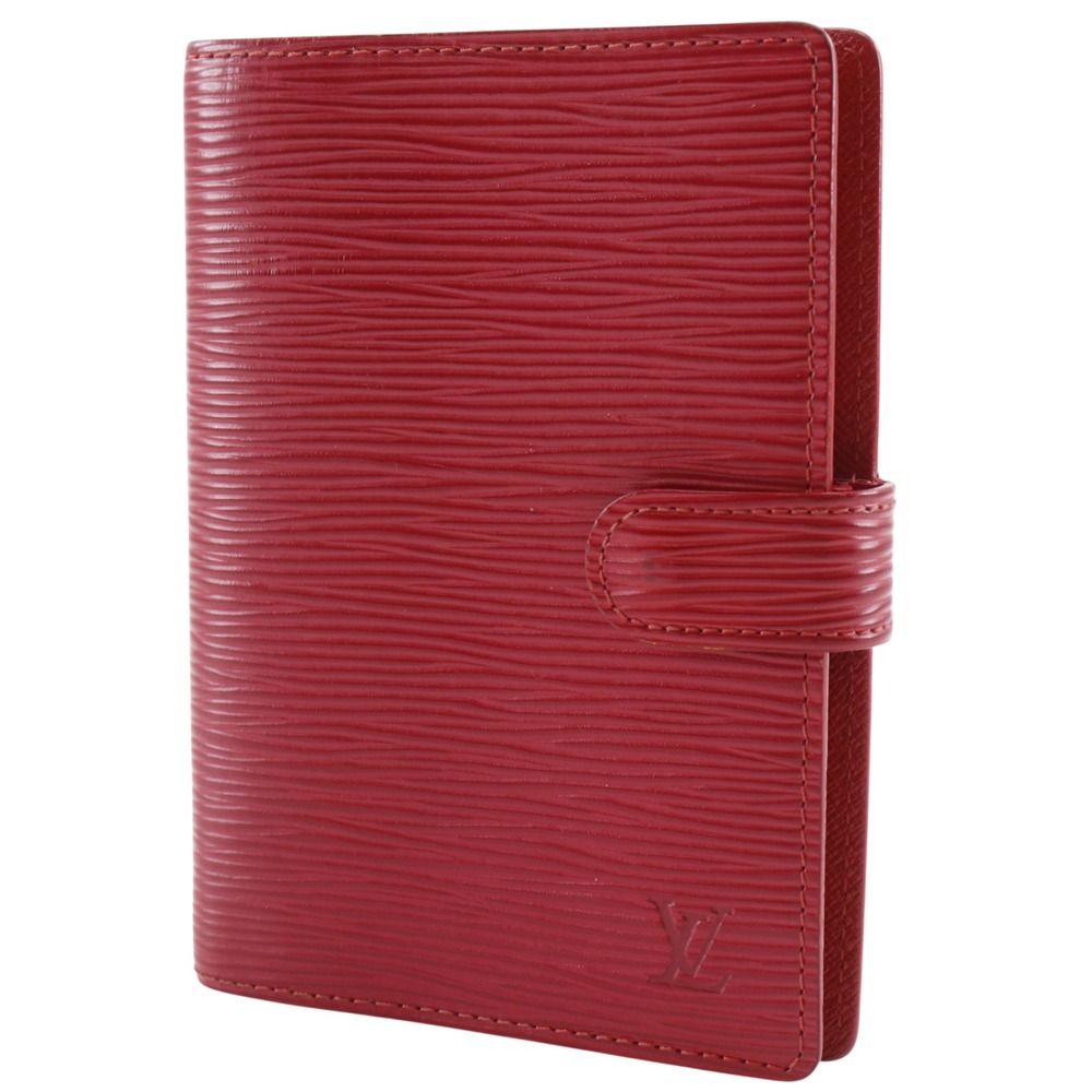 Louis Vuitton Agenda PM Epi Leather Castilian Red Notebook Cover — view 2