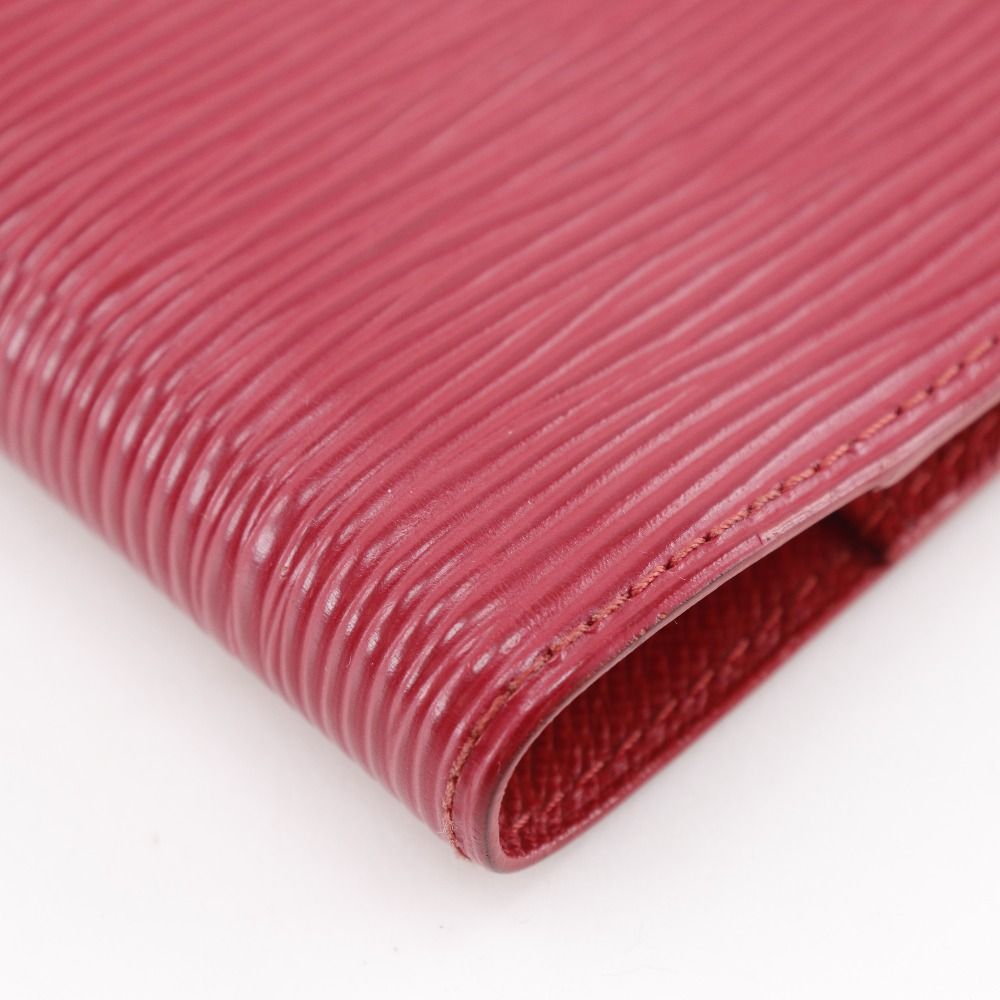 Louis Vuitton Agenda PM Epi Leather Castilian Red Notebook Cover — view 4