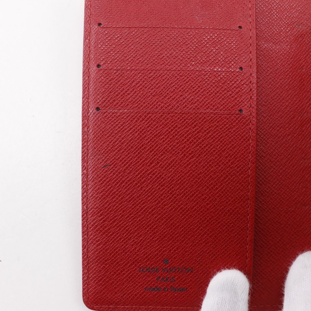 Louis Vuitton Agenda PM Epi Leather Castilian Red Notebook Cover — view 8