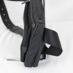 Prada Usedprada Saffiano Waist Bag Tessuto Nylon Black High Simple — view 3