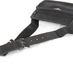 Prada Usedprada Saffiano Waist Bag Tessuto Nylon Black High Simple — view 8