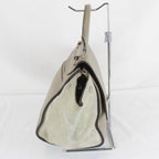Celine Small Trapeze 2-Way Shoulder Bag Leather Suede Beige High — view 4