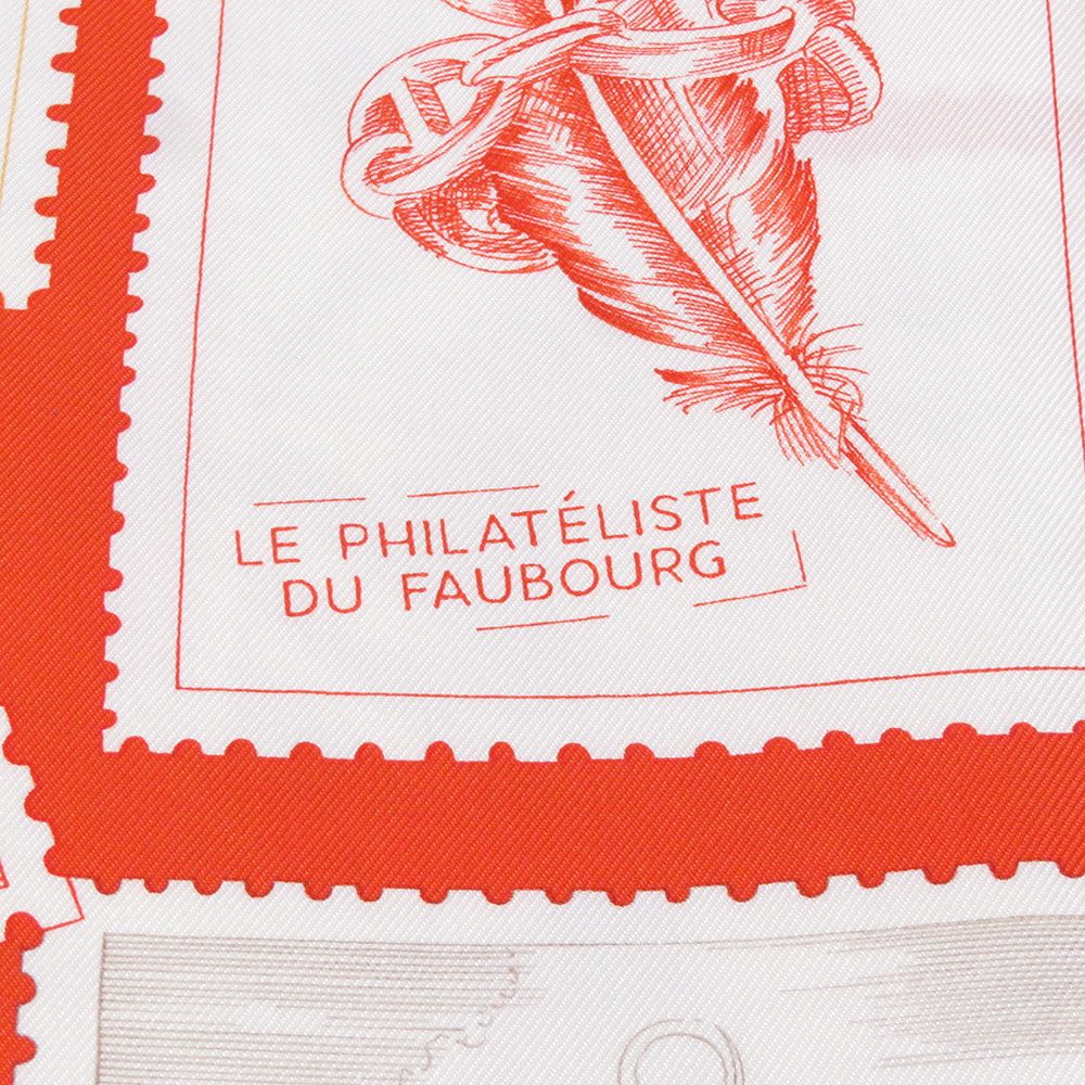 Hermes Scarf Carre 90 Faubourg Lover le Philateliste — view 2