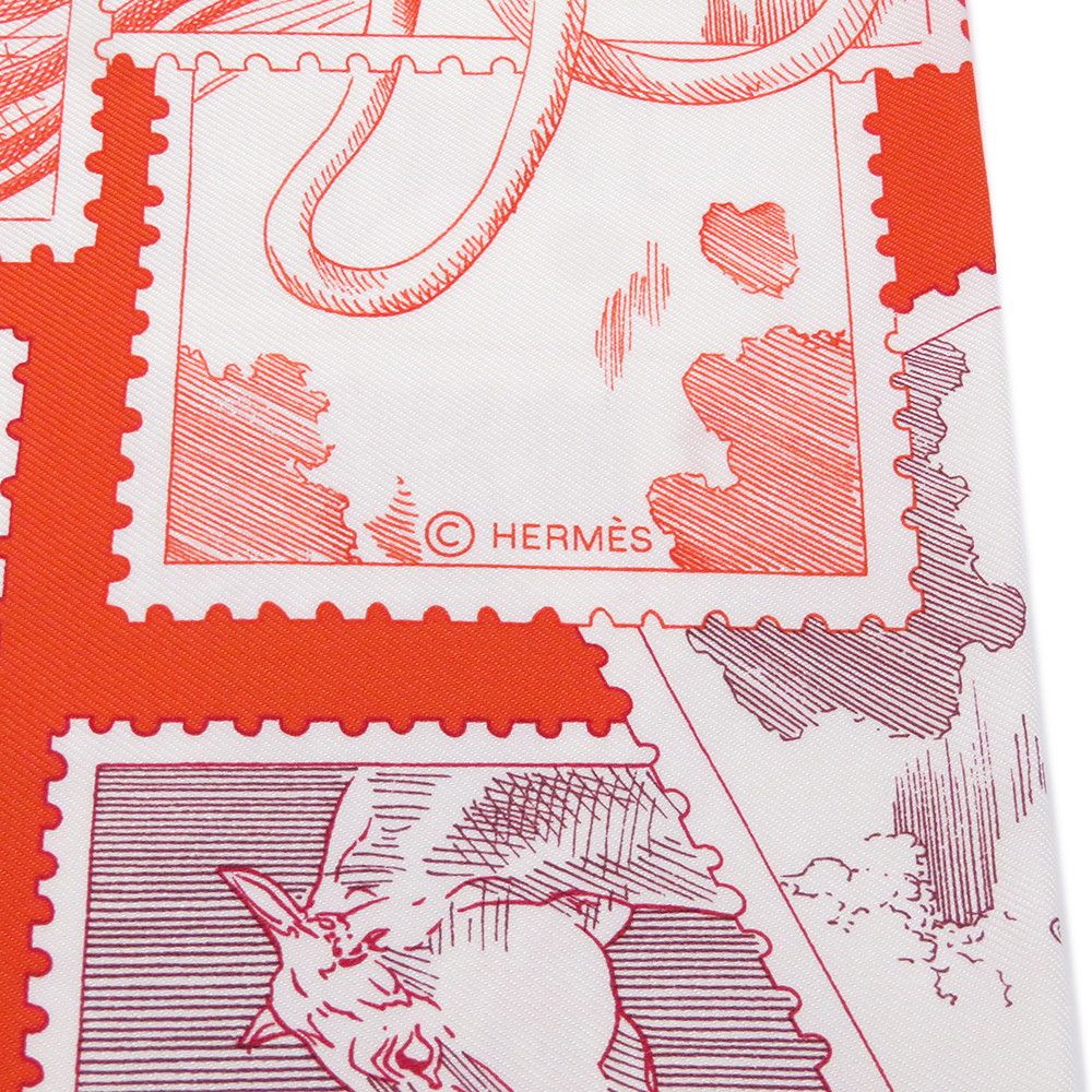 Hermes Scarf Carre 90 Faubourg Lover le Philateliste — view 3