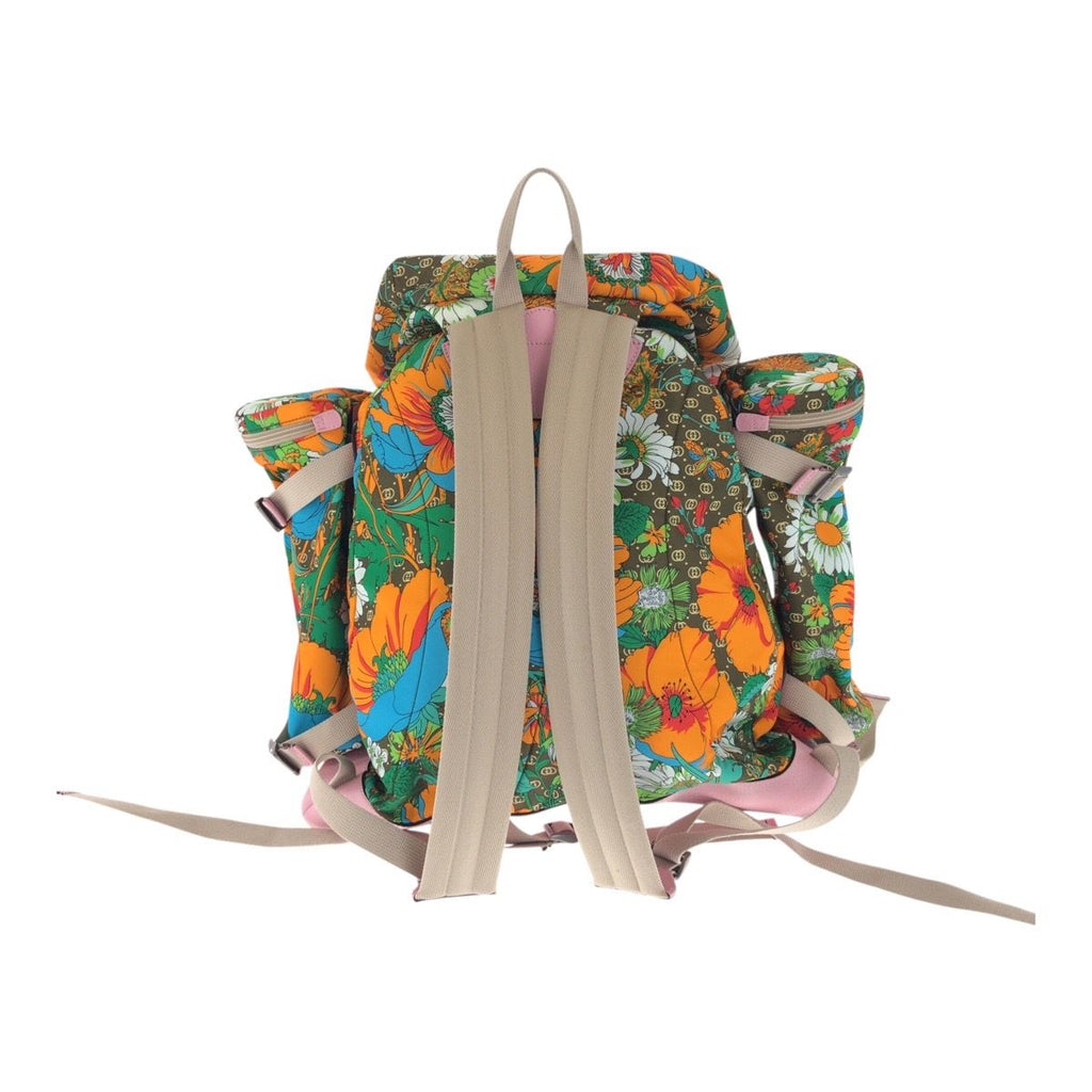 Gucci North Face Flower Multicolor Backpack — view 2