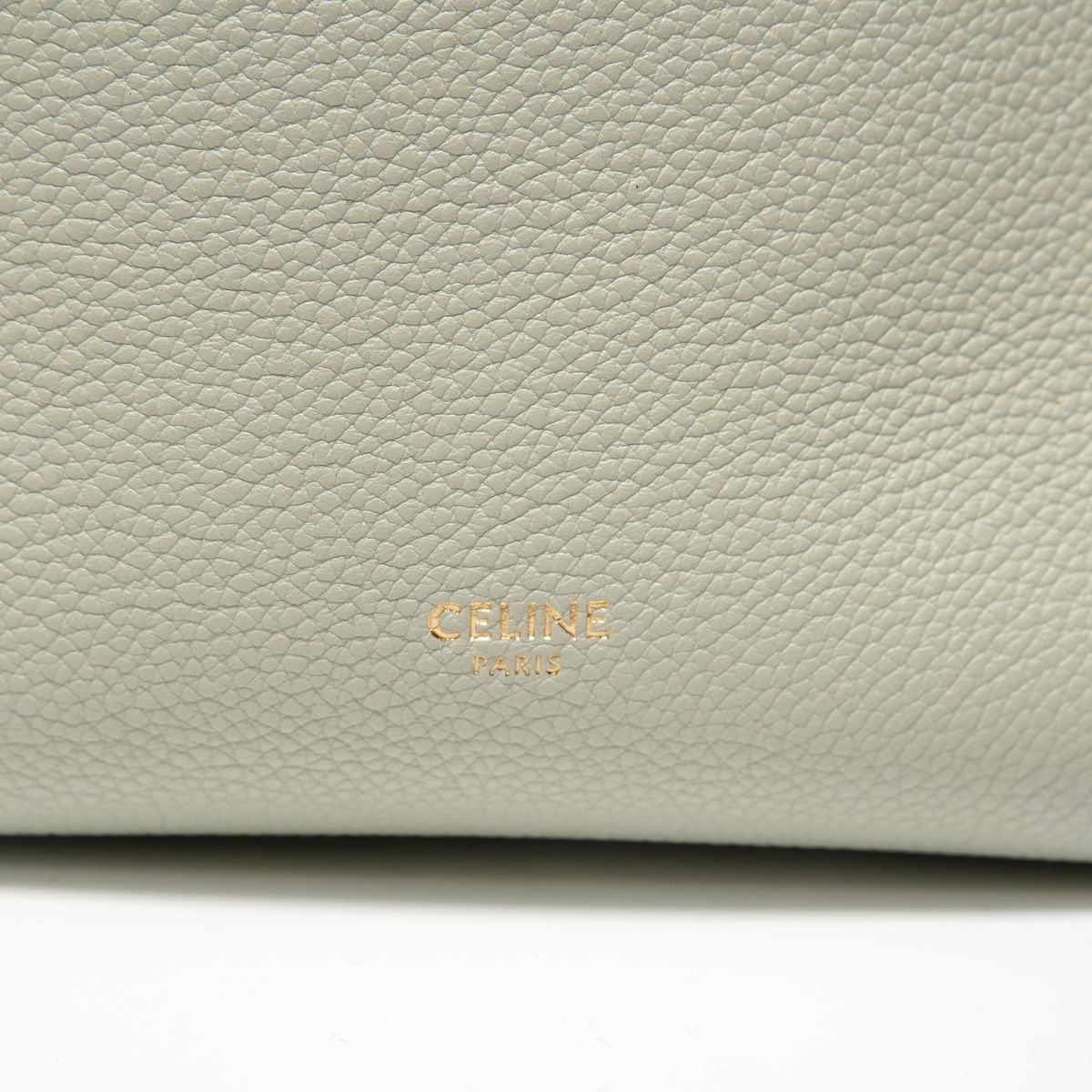 Celine Shoulder Bag Sangles Bucket Leather — view 9