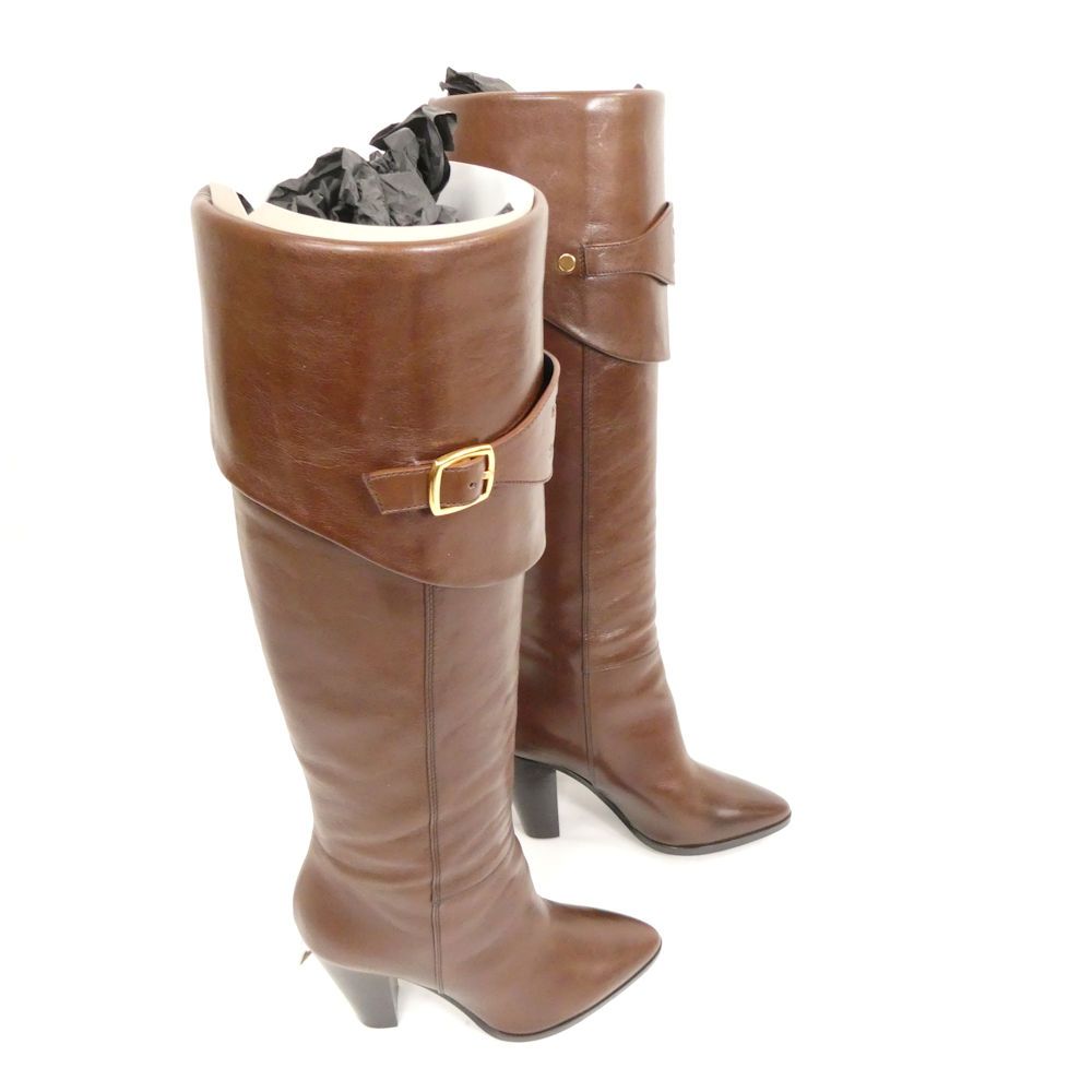 Celine Riding Boot with Triomphe Long Boots 37 Mug — view 5