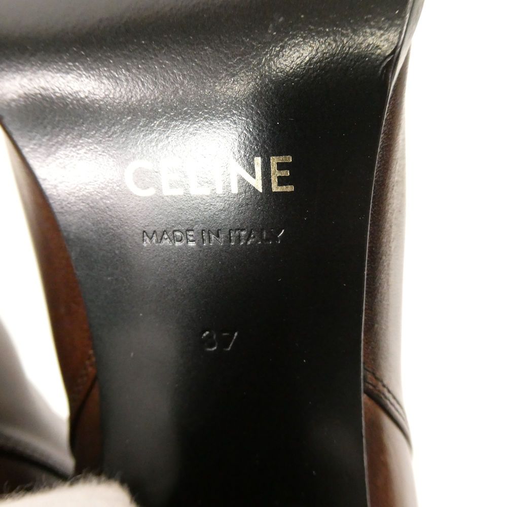 Celine Riding Boot with Triomphe Long Boots 37 Mug — view 8
