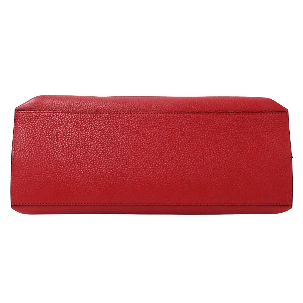 Gucci 2-Way Shoulder Bag Bamboo Leather Red — view 3