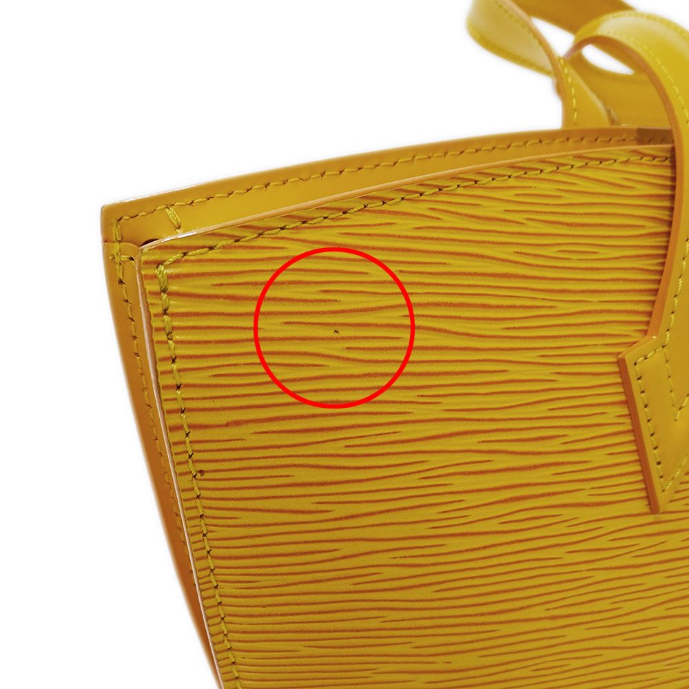Louis Vuitton Epi Tote Saint Jacques PM Tassili Yellow Fashionable — view 9