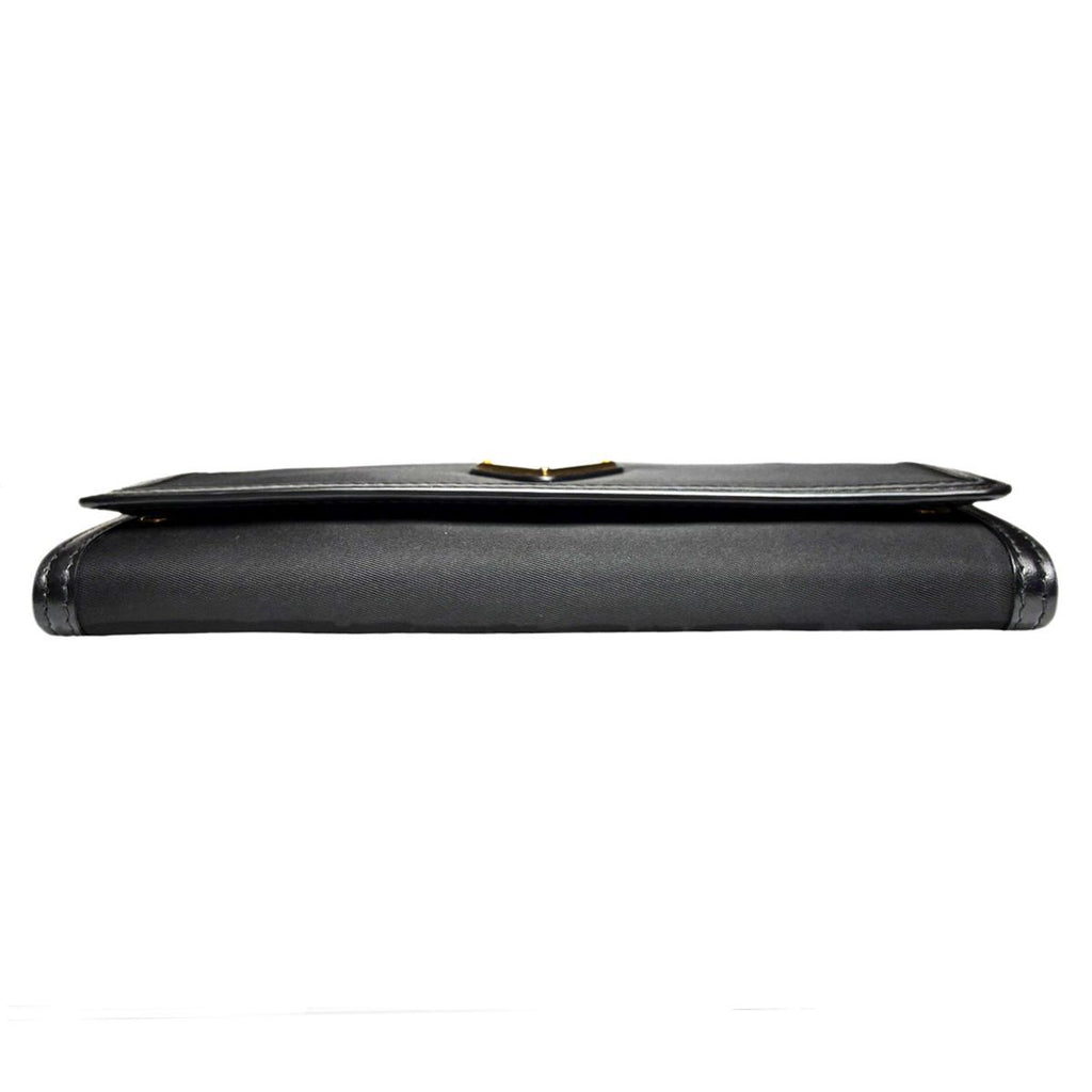 Prada Tessuto Triangle Wallet with Pass Case — view 3