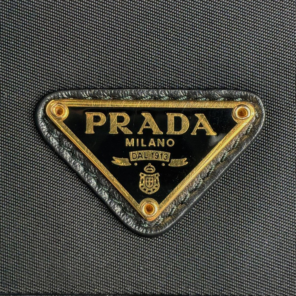 Prada Tessuto Triangle Wallet with Pass Case — view 2