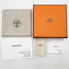 Hermes Key Holder Cadena Quiz Rainbow Silver Metal — view 5