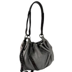 Loewe Shoulder Bag Leather Gray Braid — view 3