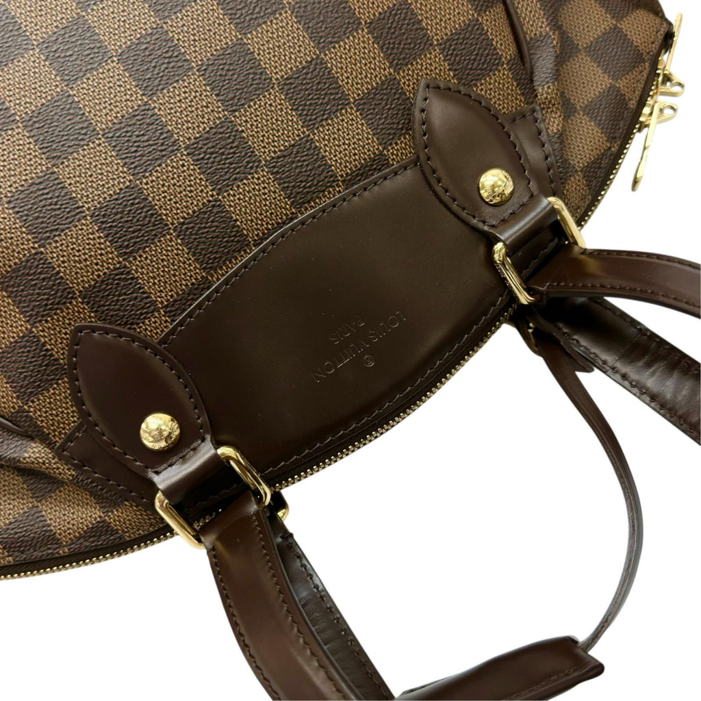 Louis Vuitton Verona PM Handbag Damier Canvas Brown — view 6