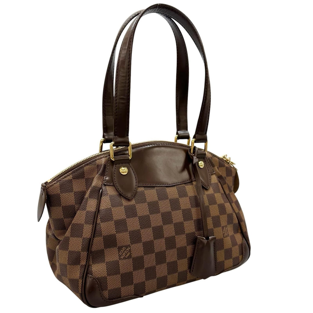 Louis Vuitton Verona PM Handbag Damier Canvas Brown — view 3