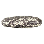 Prada Pouch Nylon Gray Botanical Pattern — view 4