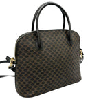 Celine Handbag Leather Brown 2-Way Macadam — view 3