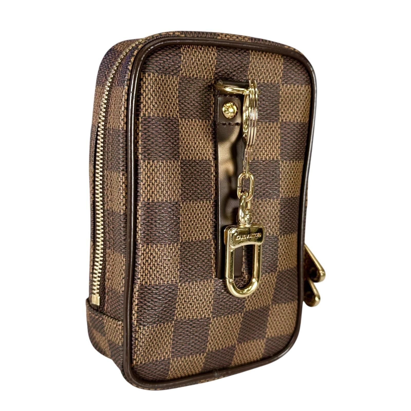Louis Vuitton Edui Okapi GM Handbag Damier Canvas Brown — view 3