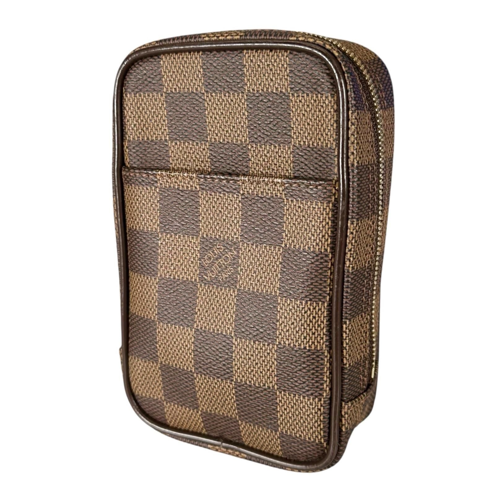 Louis Vuitton Edui Okapi GM Handbag Damier Canvas Brown — view 2