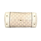 Gucci Guccissima 2-Way Tote Horsebit Shoulder Bag Beige — view 4